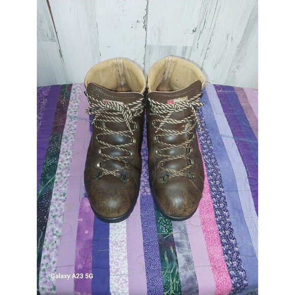 Raichle Switzerland Men Size 6.5 Women 7.5 Brown Leather Hiking Boot main image 8